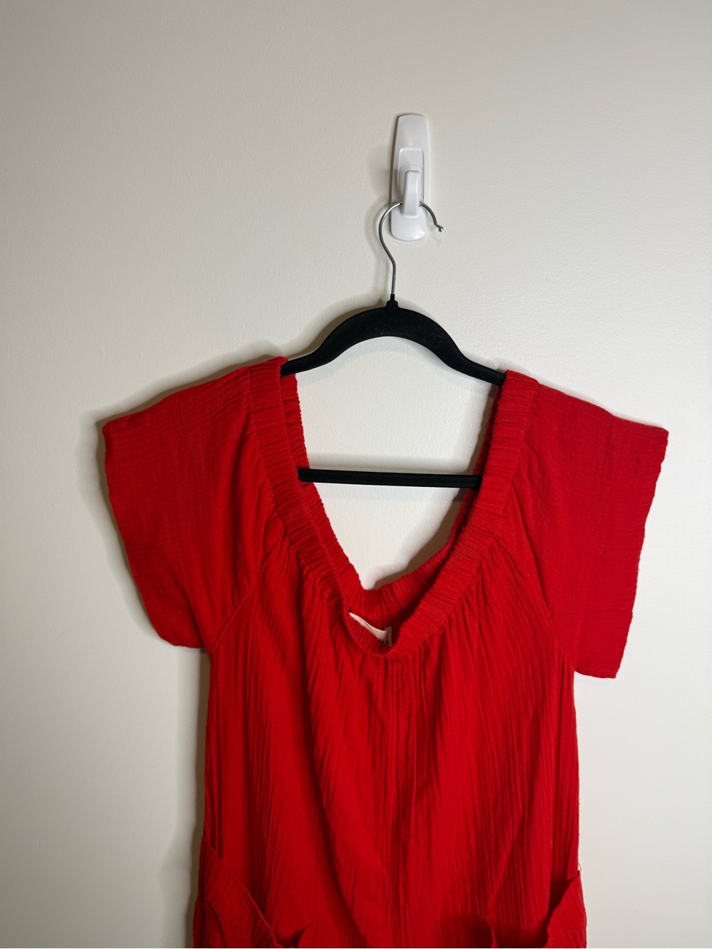 Mara Hoffman Swim red Blanche Wide Leg Jumpsuit Size Small - Picture 4 of 10